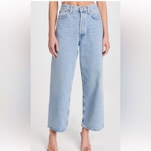 NWT Agolde Low Rise Baggy Jeans size 25